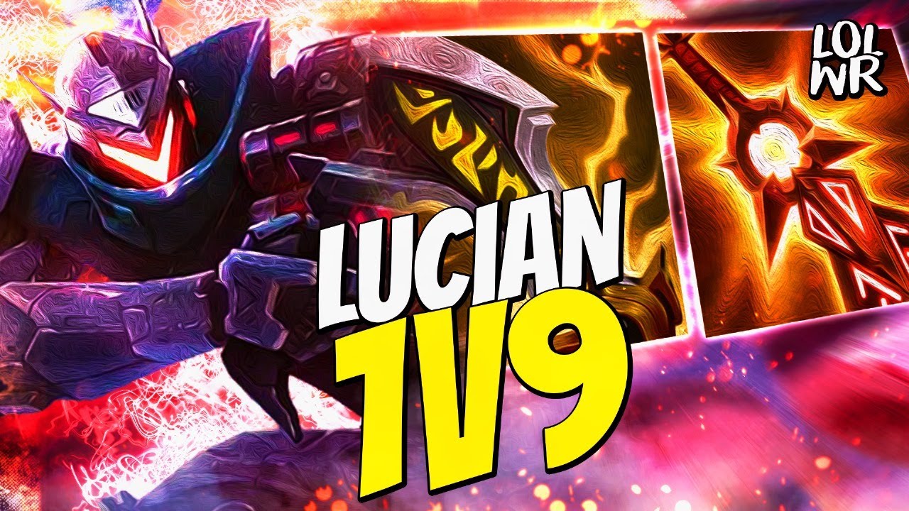 LUCIAN COM ESSA BUILD TA IMORAL DE FORTE! LOL WILD RIFT