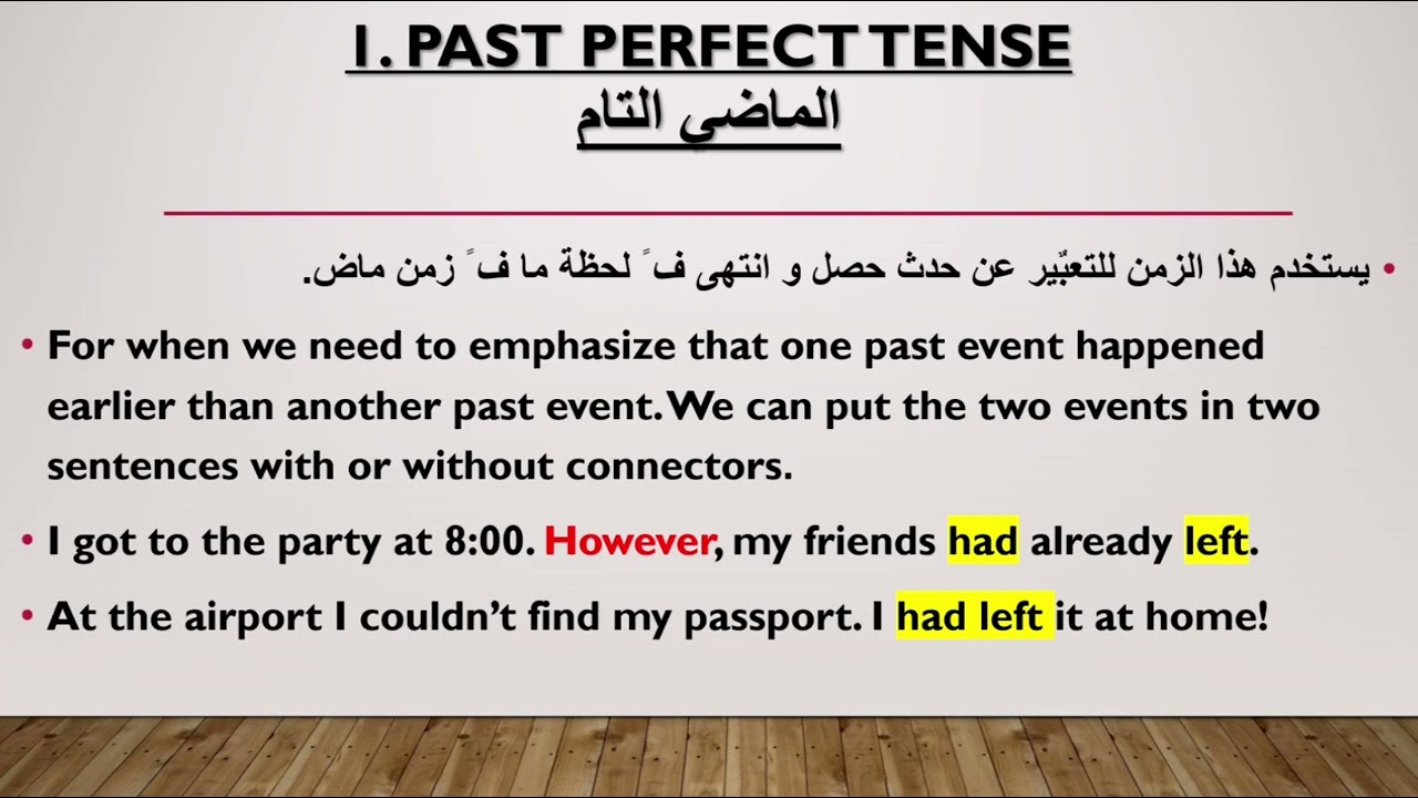 Past Perfect #darija #grammar #english #bacalaureat 