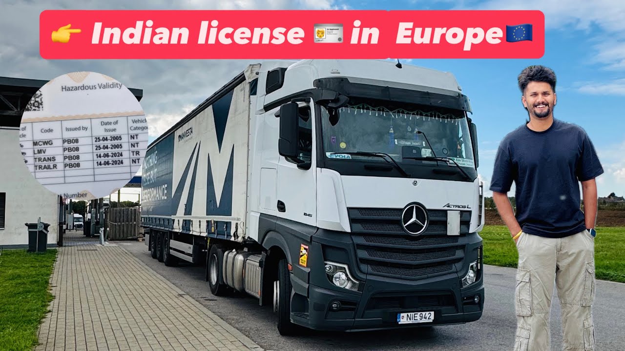INDIAN LICENSE 🪪 IN EUROPE WORKING OR NOT ? || KINA TIME CHALDA HAI || CHANGE HUNDA JA NAI ?