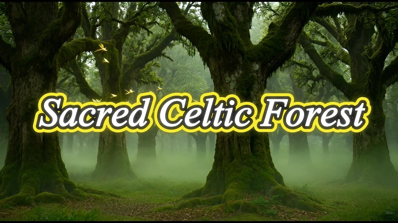 Sacred Celtic Forest 🌿 Mystical Harp Music for Deep Sleep & Relaxation (No Ads)