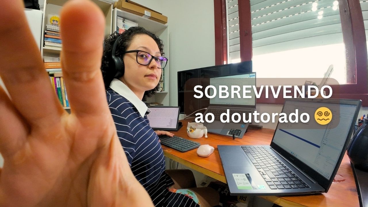 Um dia na vida de uma doutoranda | rotina real de estudos