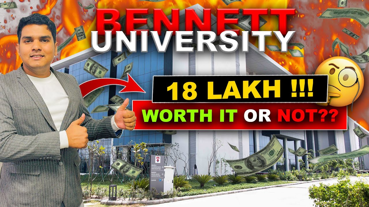 Bennett University Review 🔥| Scholarship ✅| Placement | Fees | Btech cse Student | Direct Admission