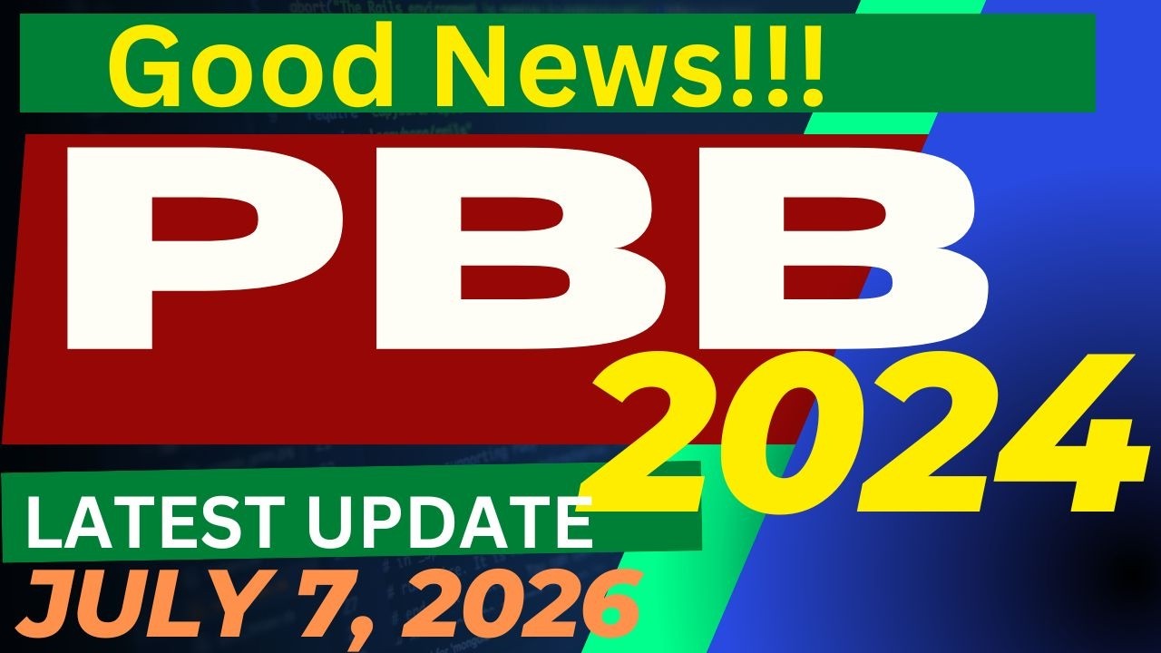 GOOD NEWS! PBB 2024 LATEST UPDATE