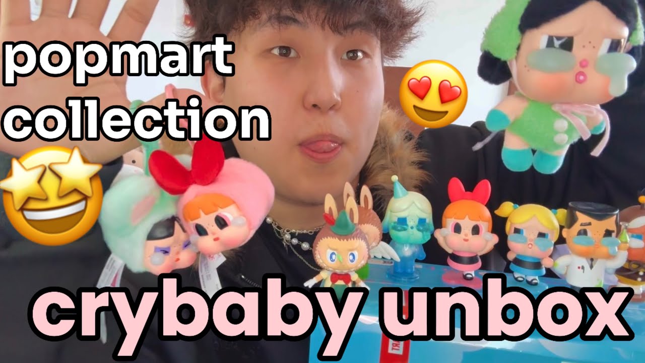 CRYBABY UNBOX HIIV , POPMARTD HER IH DURTAIGAA UZUULEV😓🥲😍