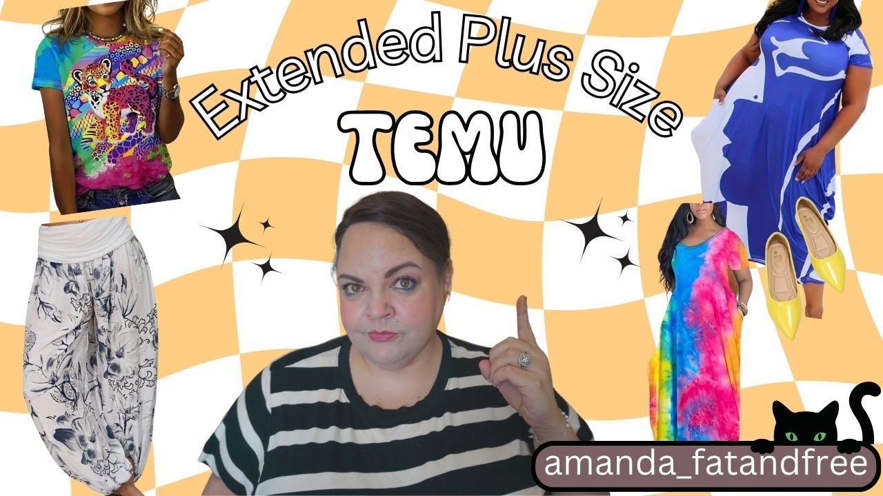Ищу TEMU для больших размеров | Примерка 7X 8X | @Amanda_FatandFree