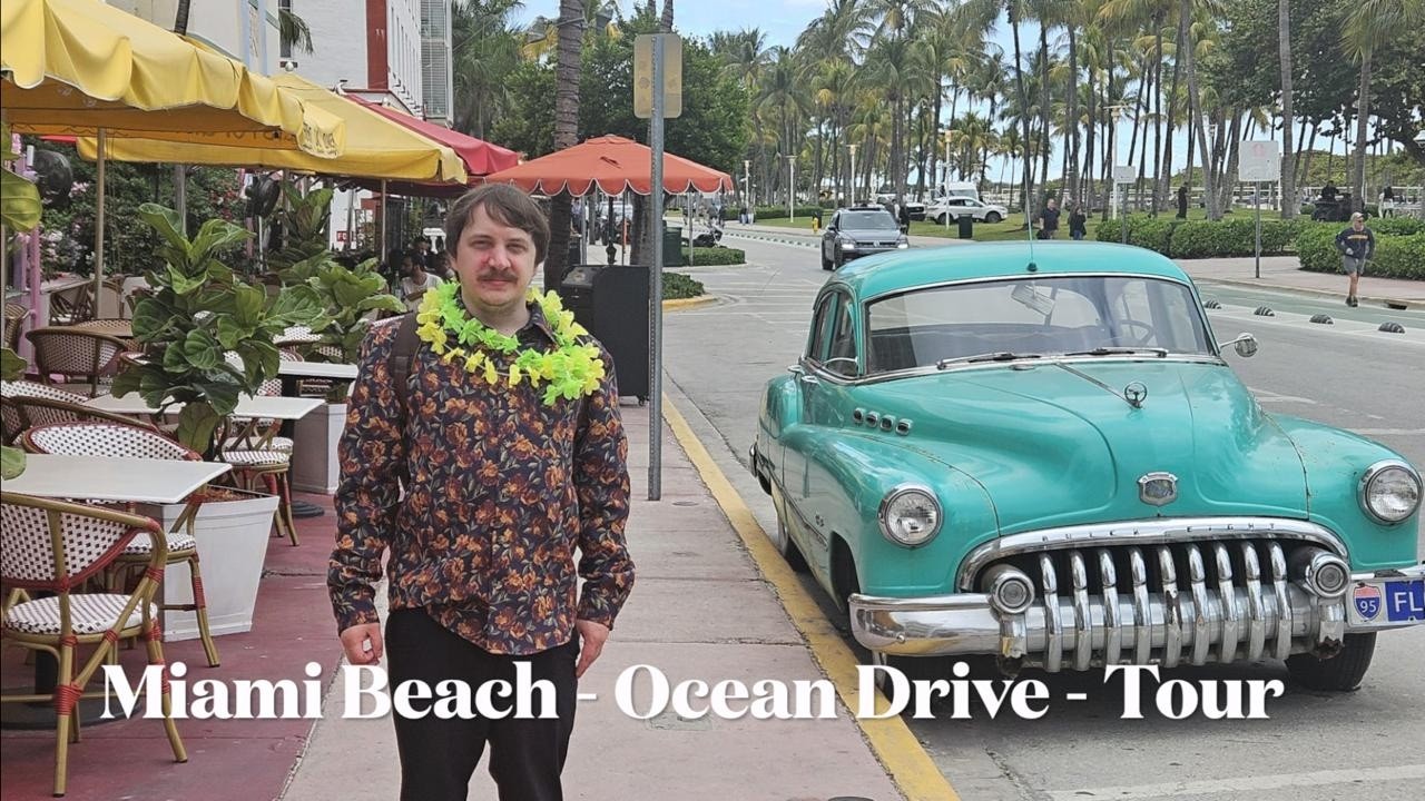 Ocean Drive Miami Beach: Hotels, Scarface Vibes & Epic Cars Tour!