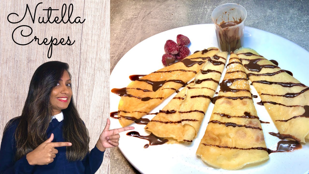 HOW TO MAKE NUTELLA CREPES | COMMENT FAIRE DES CREPES AU NUTELLA