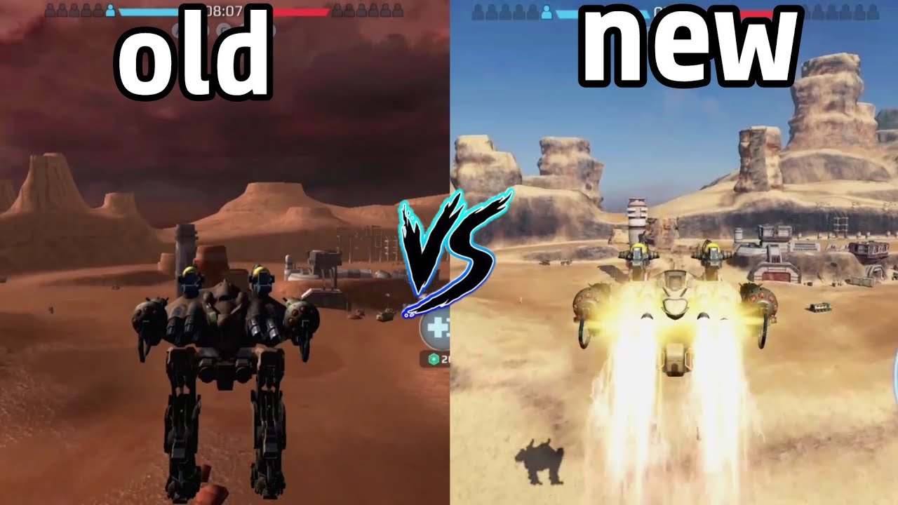 🐊War Robots Remastered || OLD VS NEW || new wave of remastered robots