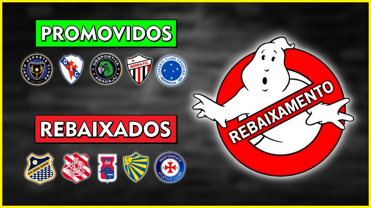 Os REBAIXADOS e PROMOVIDOS nos Campeonatos Estaduais em 2025