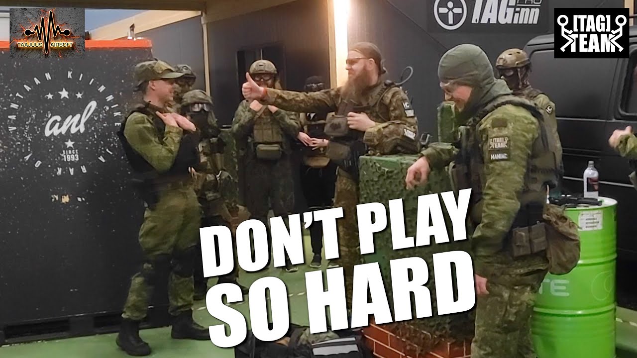 Don't Play So Hard | Airsoft Indoor CQB | ASA Arena, Kerava, Finland