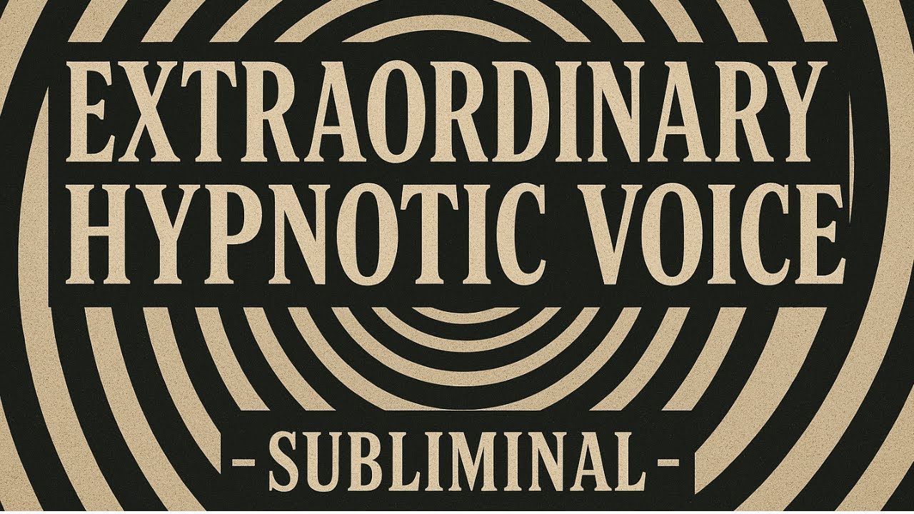 extraordinary hypnotic voice ~ 𝐬𝐮𝐛𝐥𝐢𝐦𝐢𝐧𝐚𝐥 [READ DESCRIPTION] 👁️⃤