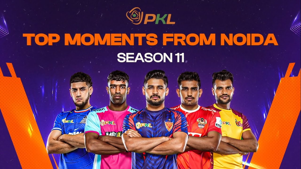 Top five moments from Noida in PKL Season 11 | Pro Kabaddi League