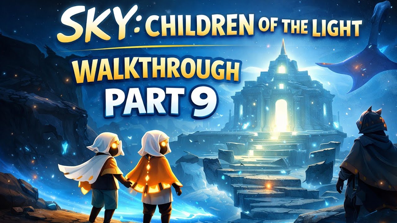 Sky children of the light walkthrough part 9 🕯️#gaming #adventuregame #trending #viral #youtube