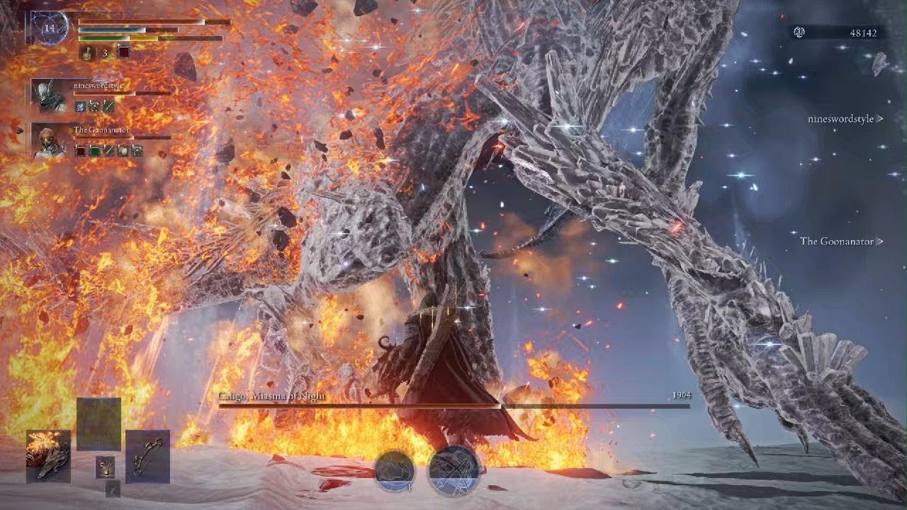 Grafted dragon vs everdark caligo
