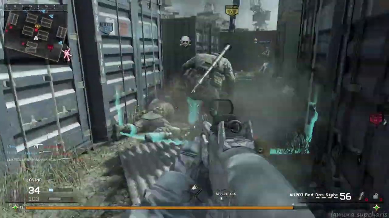 Call Of Duty Modern Warfare Remastered Multiplayer Gameplay 66 - Comeback Win ^_^