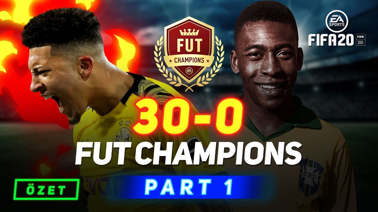 30-0 PART 1 - FUT CHAMPIONS &Ouml;ZET - FIFA 20