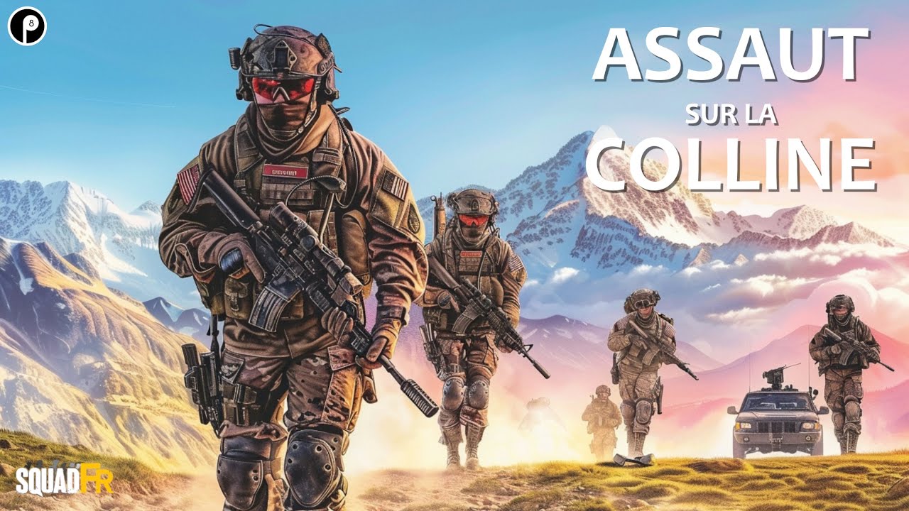 Assaut sur la colline - Squad Gameplay FR