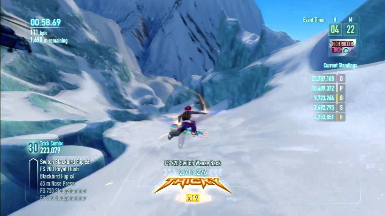 SSX - Vinson Massif « Off the Grid 「TRICK IT!」