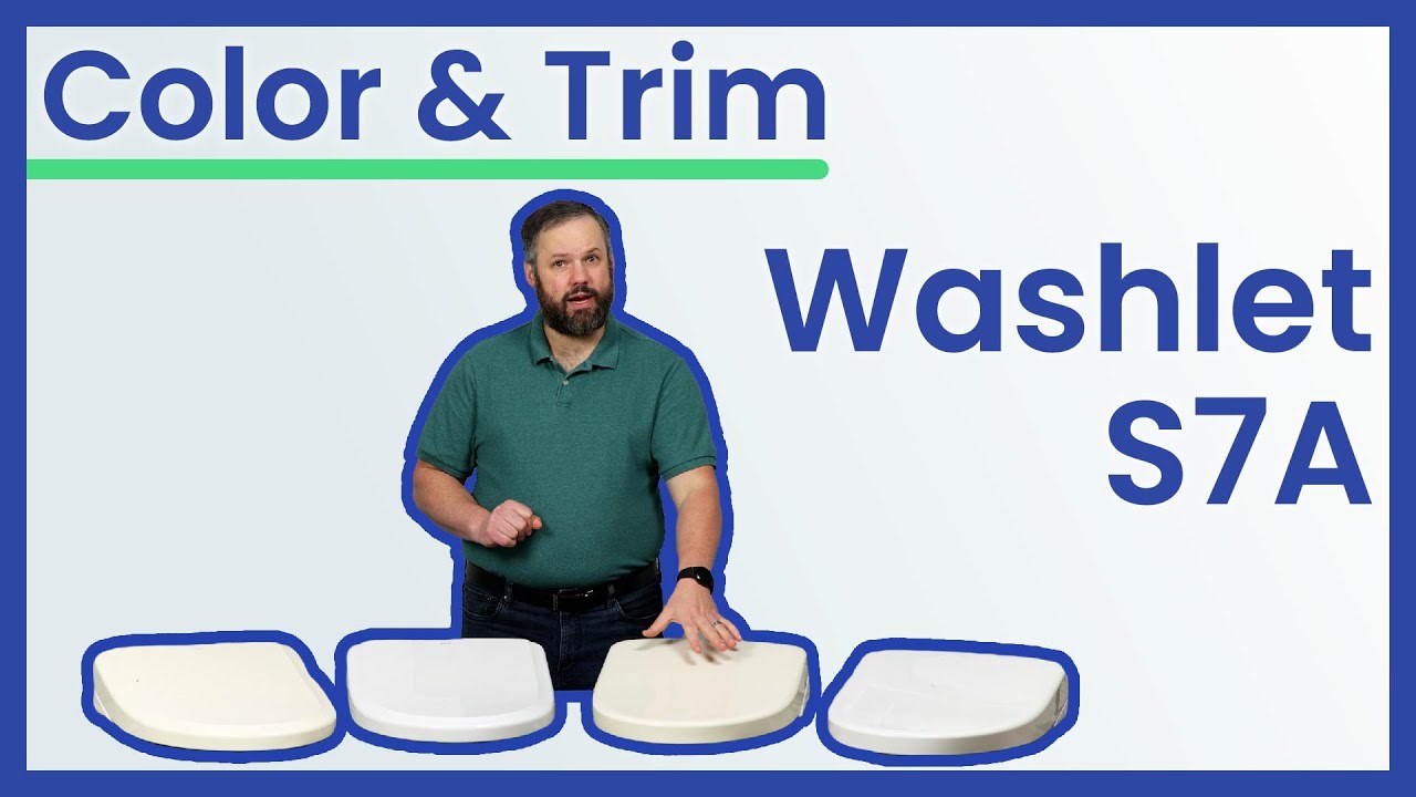 All 4 Color and Style Options for TOTO Washlet S7 & S7A