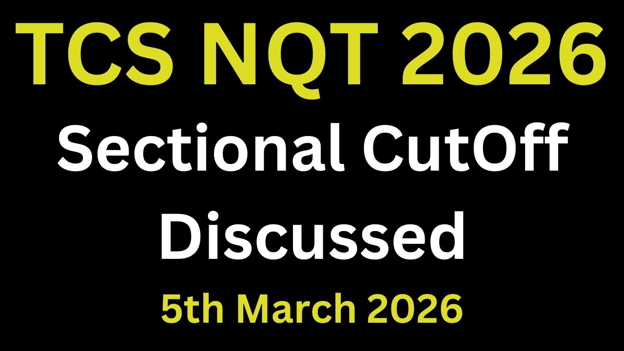 TCS NQT CUT OFF REVEALED 2026🔥I Minimum Questions to solve in Exam | Ninja/Digital/Prime Role