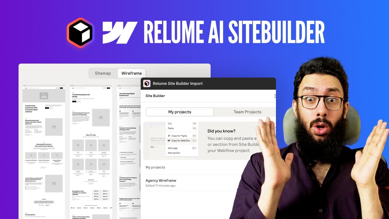 Relume AI Website Builder | Create your site in minutes!