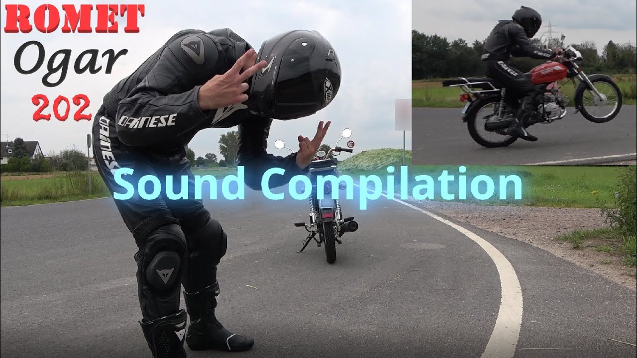 Romet Ogar 202 Sound Compilation / Acceleration & Fly By