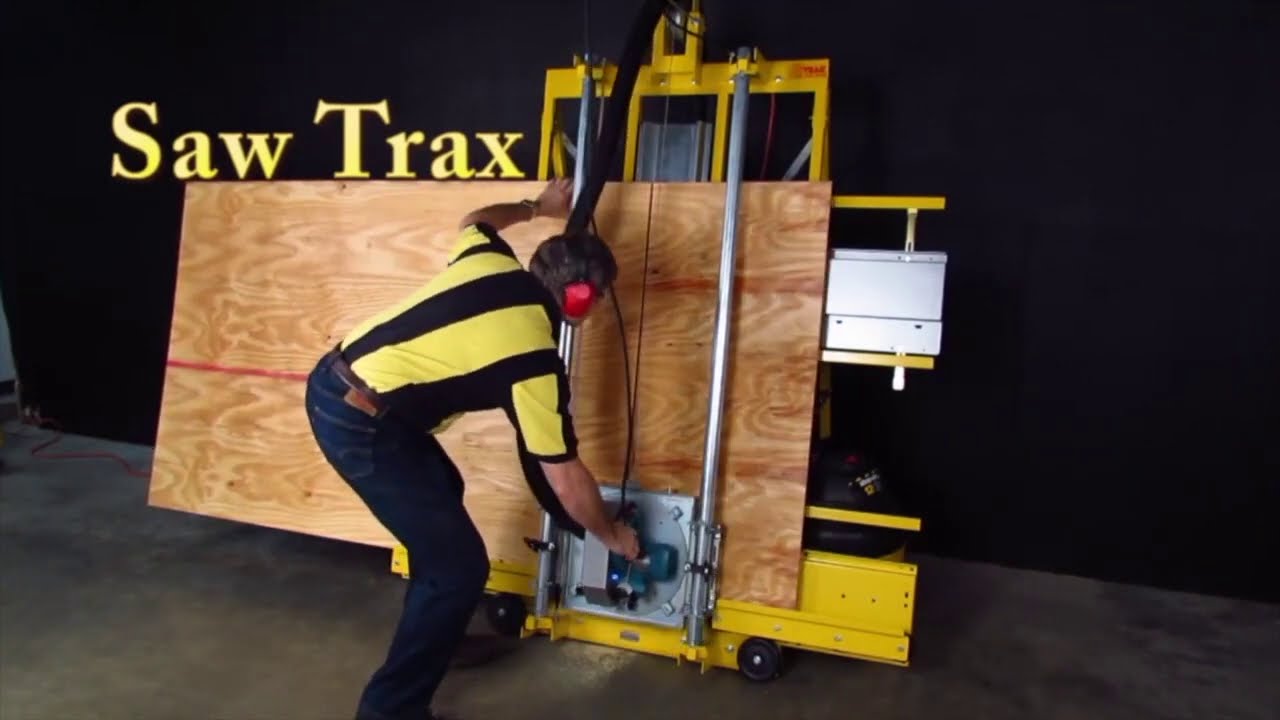 SawTrax Varsity Series Compact Vertical Panel Saw with Makita Saw Motor