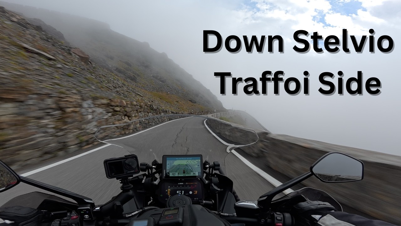 Stelvio Traffoi side downhill