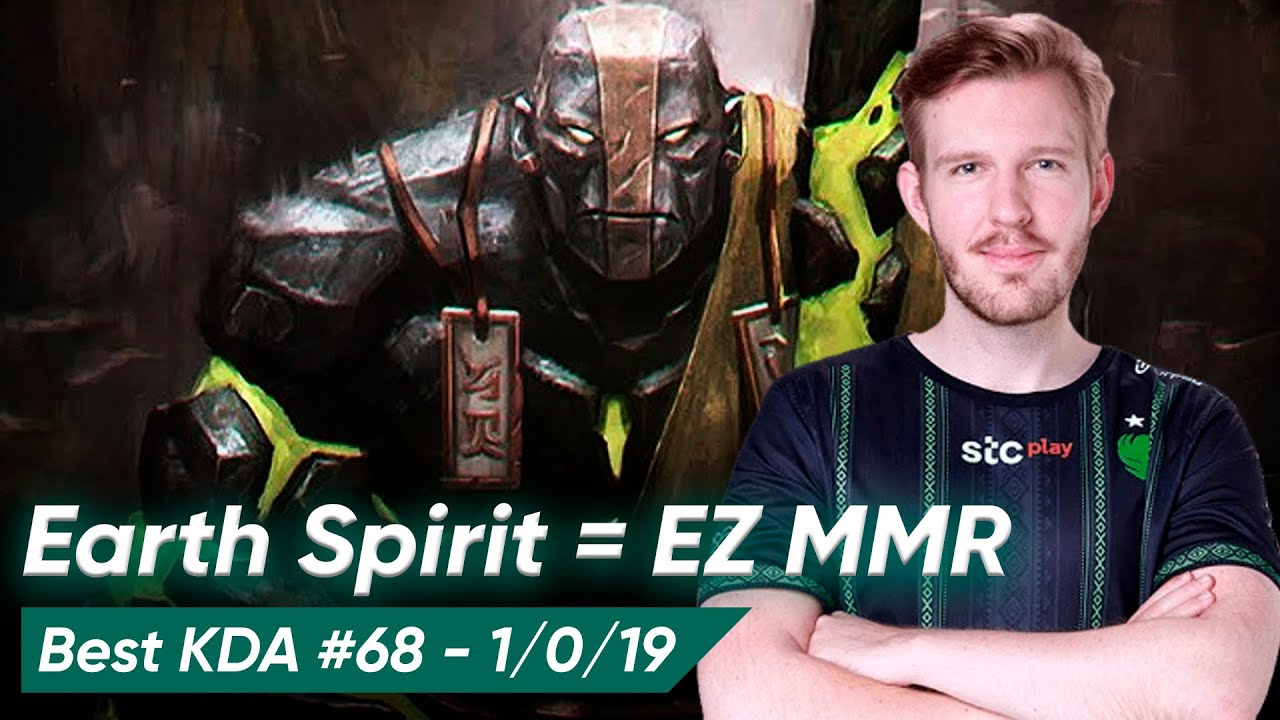 Cr1t- EARTH SPIRIT 4 POS 30 LVL | Dota 2 7.35d Pro Gameplay