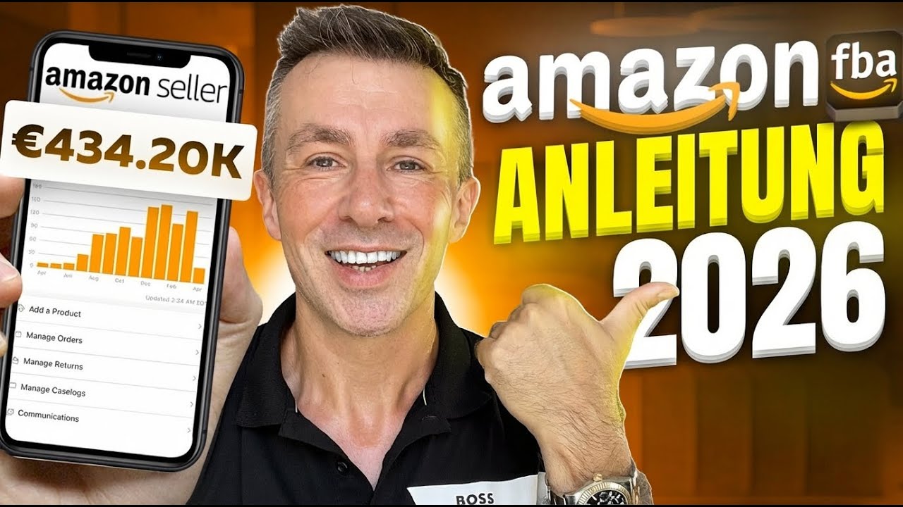 10 Jahre AMAZON FBA Erfahrung in 30 Minuten - Geld verdienen mit Amazon 2026