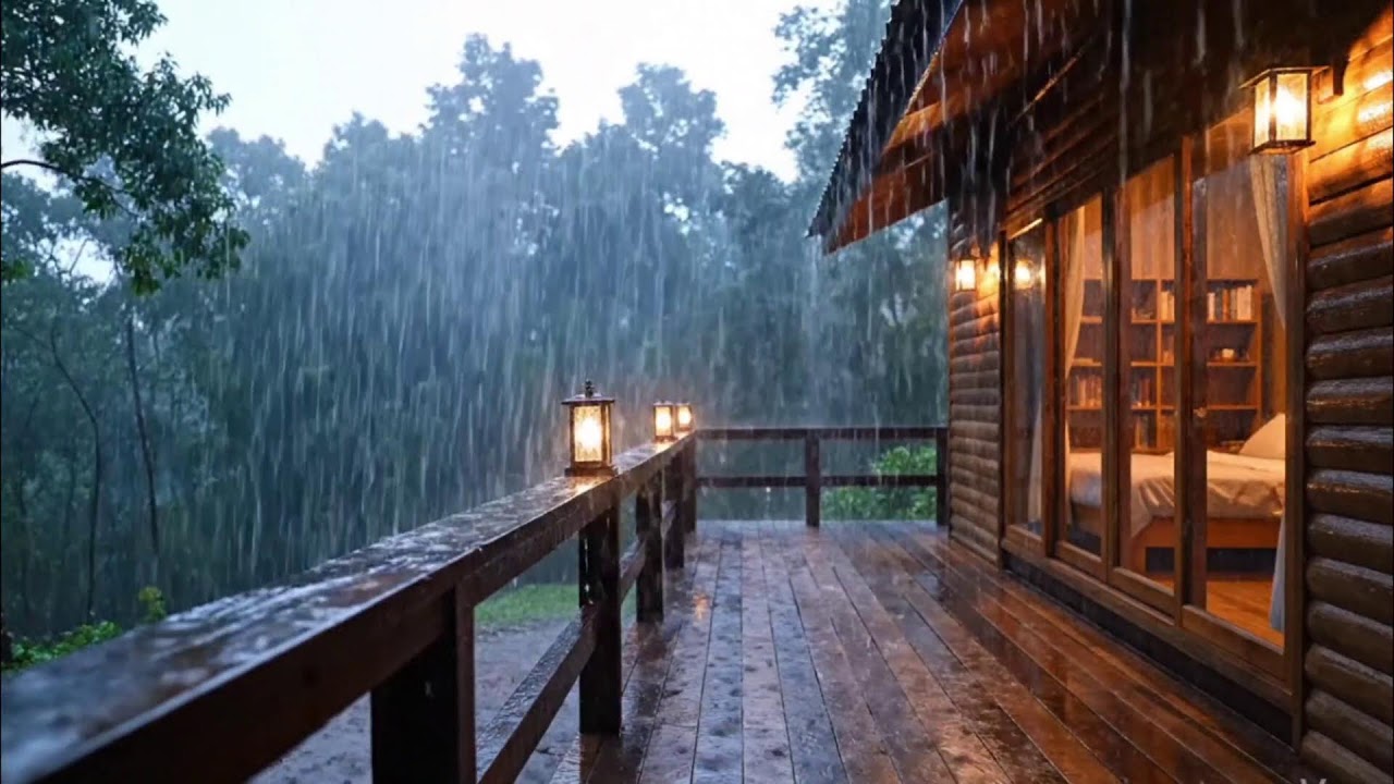 Relaxing Rain Sounds 🌧️ Peaceful Rain for Sleep, Study & Deep Relaxation