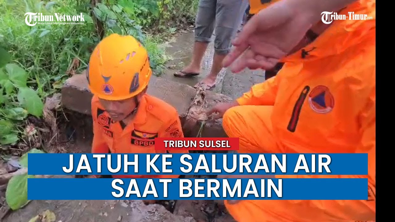 Tragedi Gorong-gorong di Biringkanaya, BPBD Makassar Imbau Orang Tua Tingkatkan Pengawasan Anak