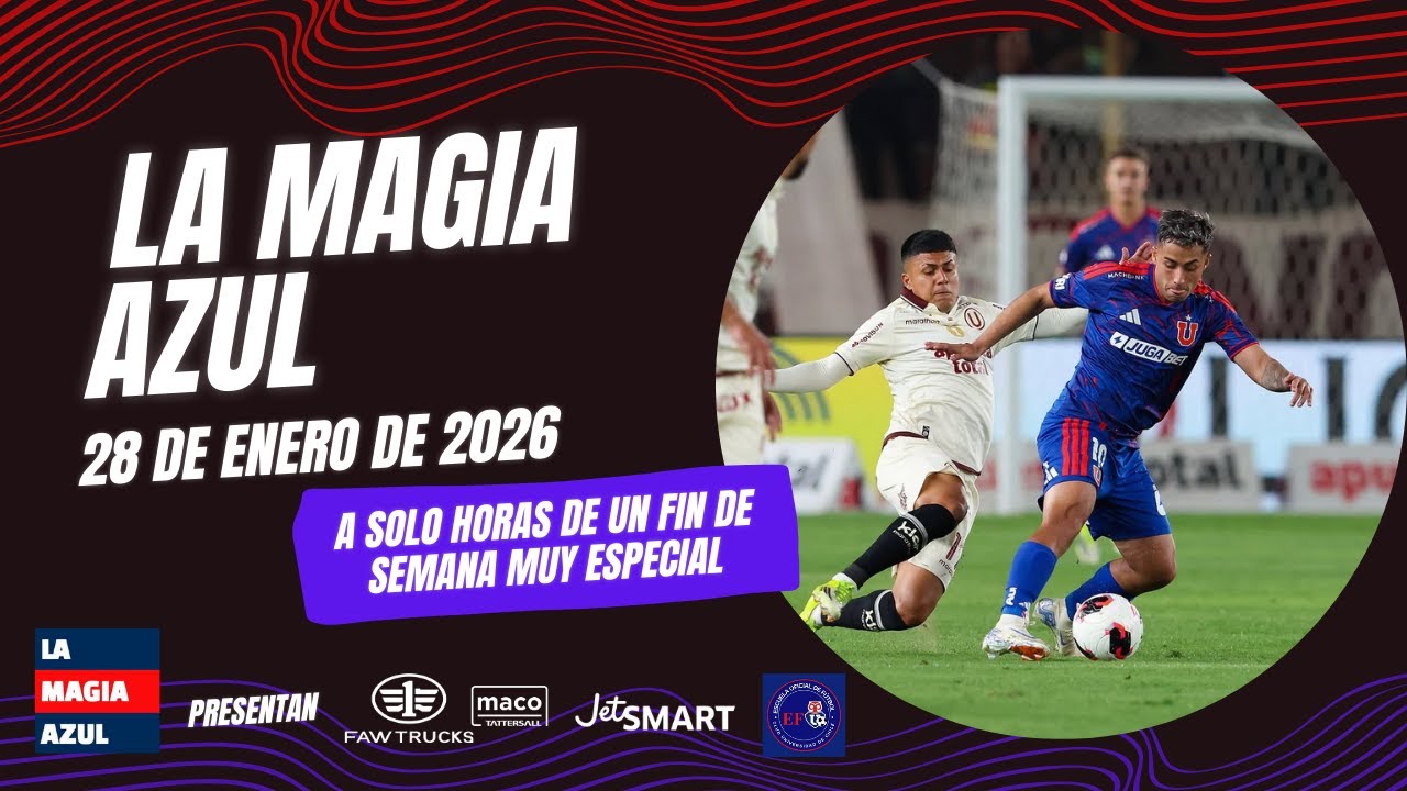 📺🤘 La Magia Azul EN VIVO | A horas de un fin de semana especial en Universidad de Chile