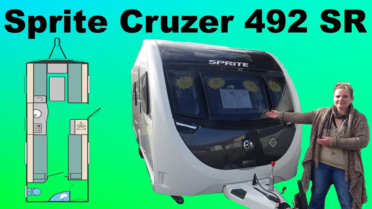 Das Stauraumwunder mit Einzelbetten!  Sprite Cruzer 492 SR