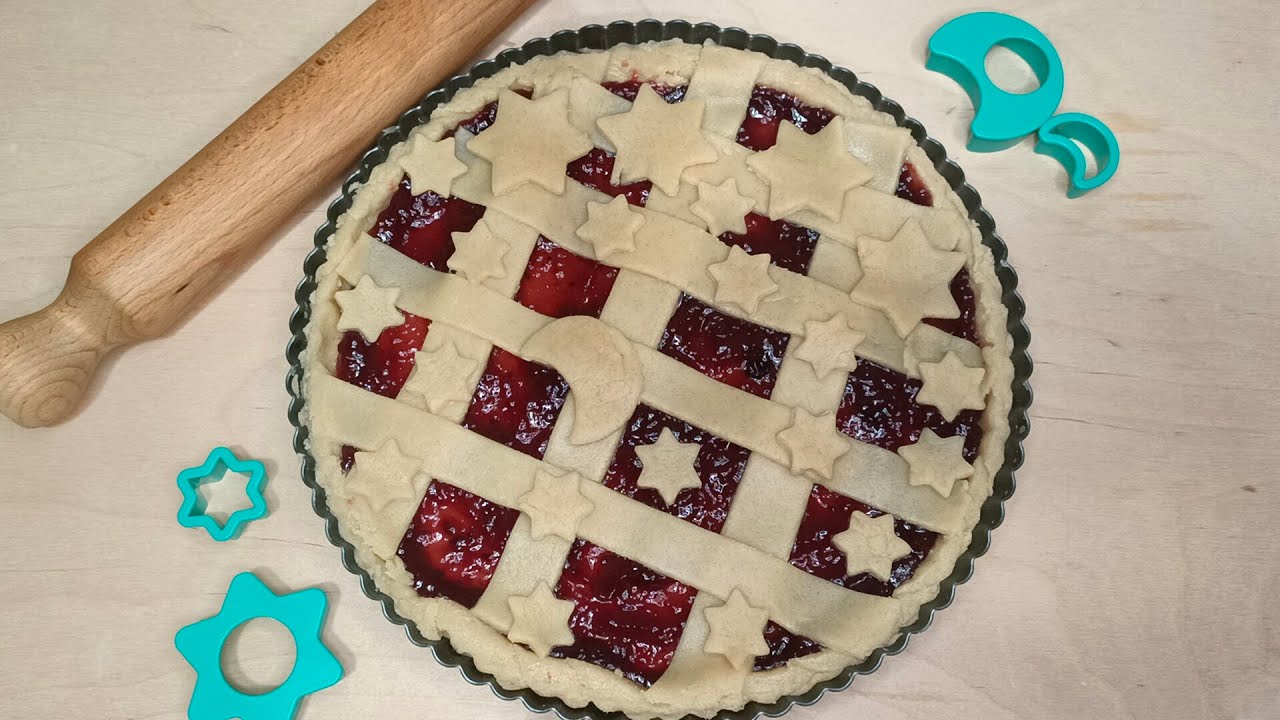 Crostata frolla comune con farina di tipo 1
