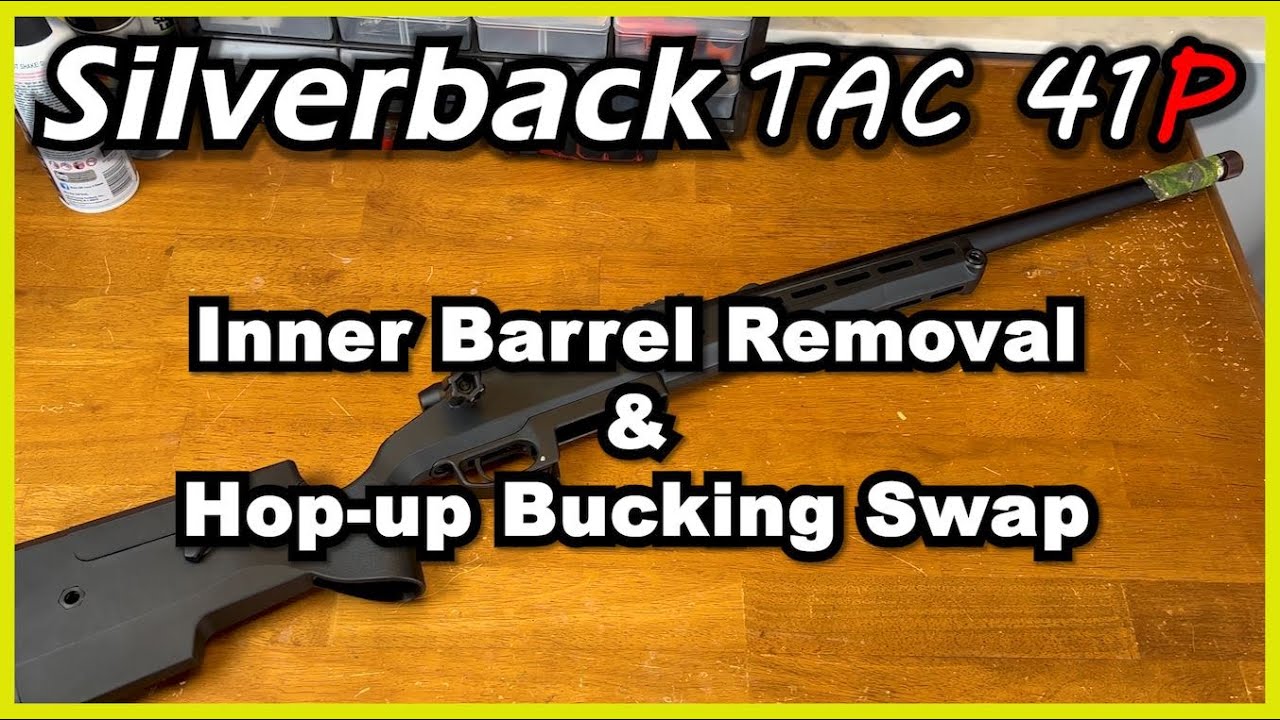 Silverback Tac 41 Inner Barrel Removal And Hop Up Rubber Replacement ( Disassembly )