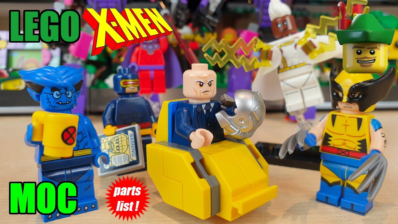How To Make Professor X's Hover Chair - LEGO Marvel X-Men MOC ❌🦸‍♂️🦸‍♀️🏹