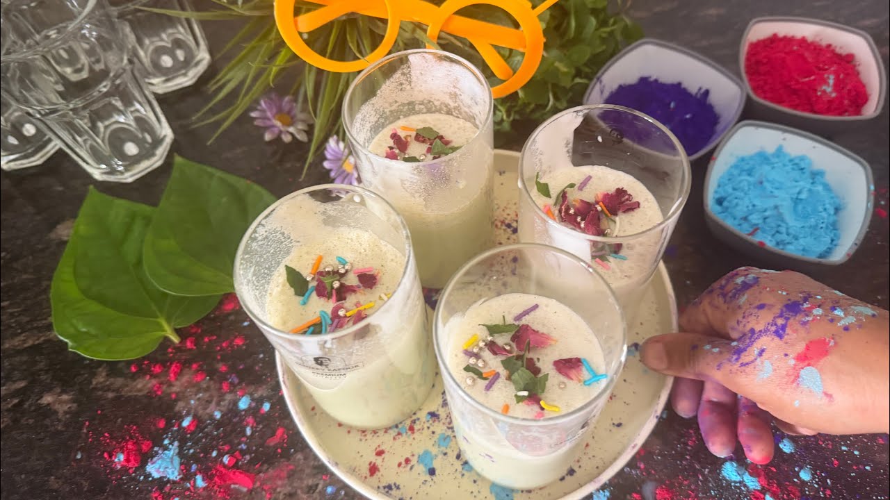Holi Special Paan Shake😋🫟|Paan Shots|Paan Flavour Shake Recipe|Betel leaf Recipe Easy