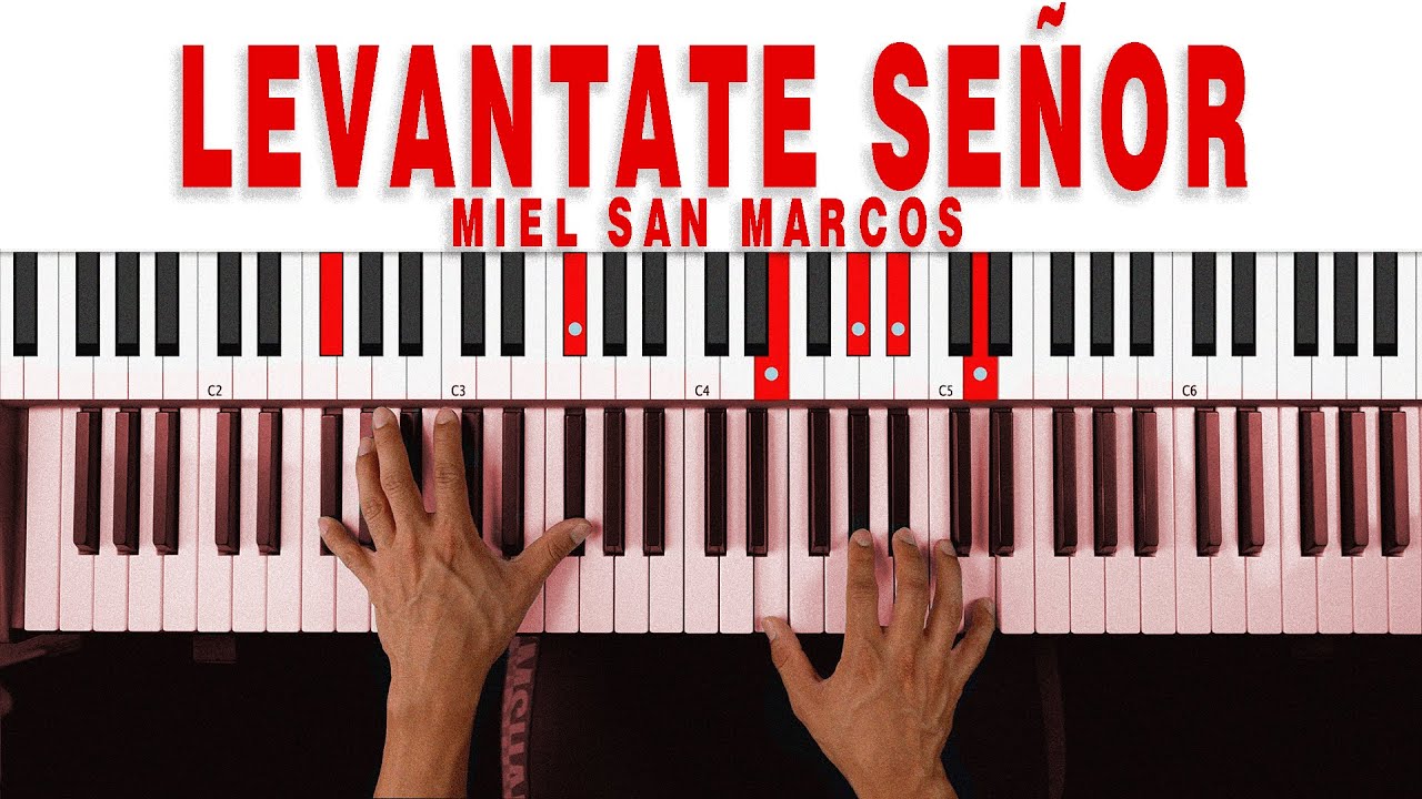 Medley - Levántate Señor - Miel San Marcos [Piano Tutorial Parte 4]