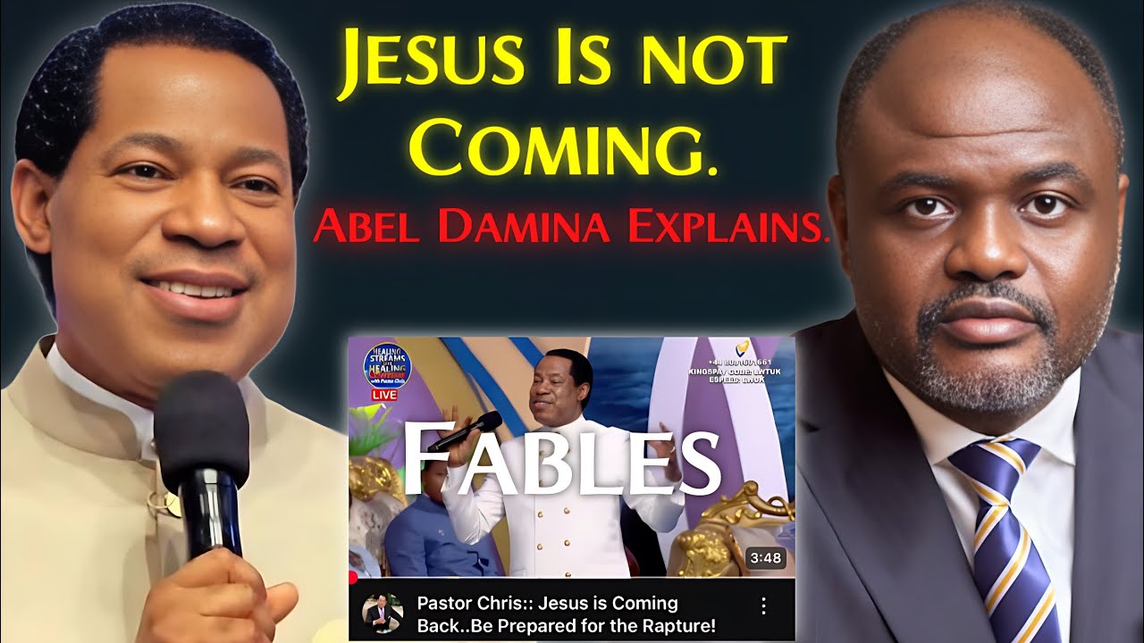 Jesus Is Not Coming ! Dr Abel Damina Criticizes Pastor Chris On Fake Teaching Of Rapture The Coming.