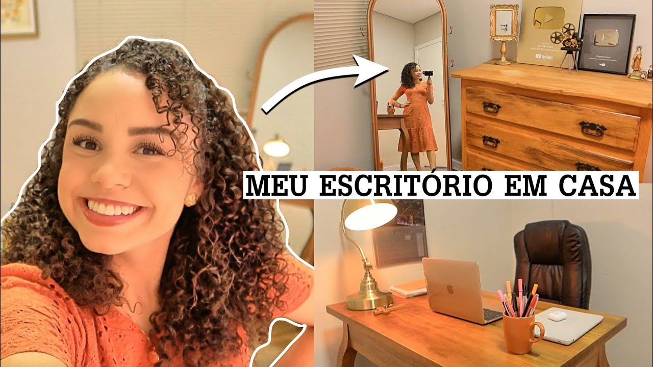 TOUR PELO MEU ESCRITÓRIO (home office) ✨