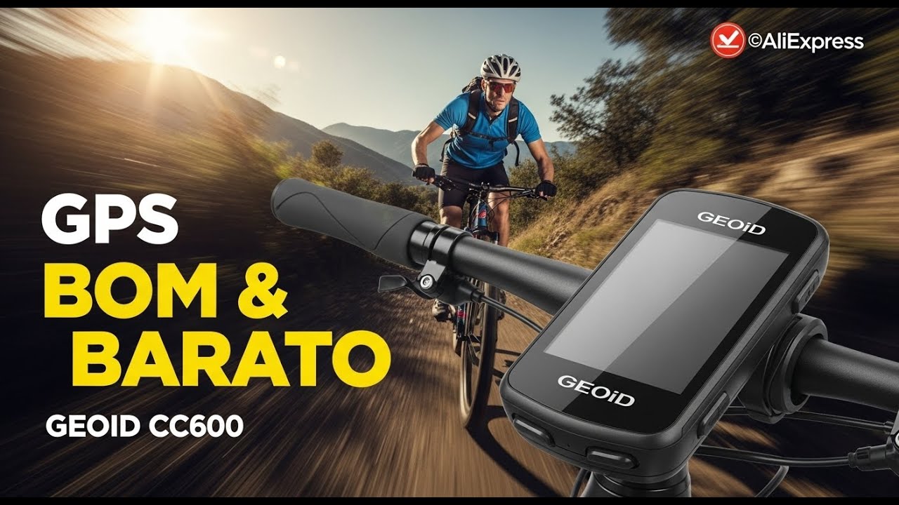 GEIOD CC600 Review: O Melhor Ciclocomputador GPS Custo-Benef&iacute;cio? Testei na Bike! #aliexpress