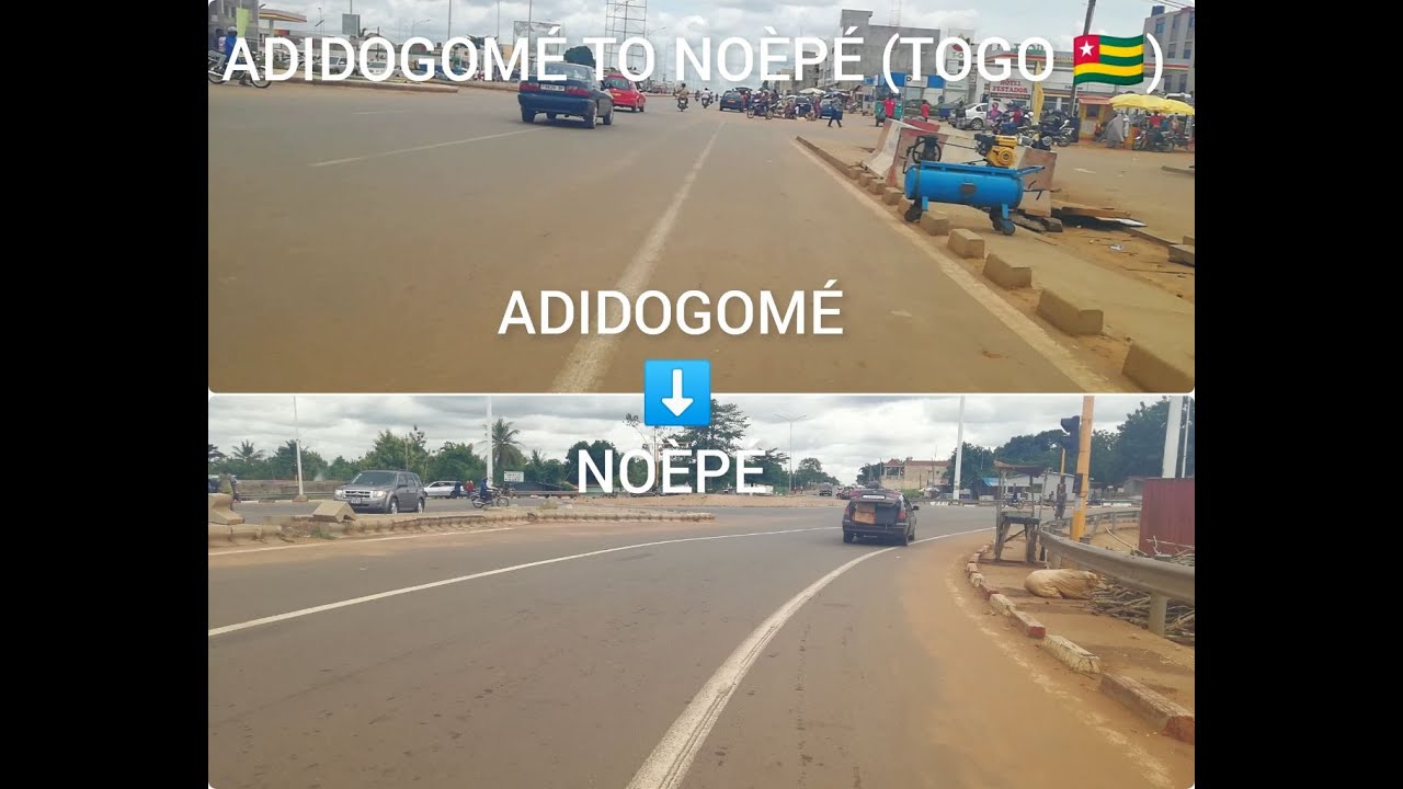 MON TRAJET EN QUAD  D'ADIDOGOME A NOEPE (TOGO 🇹🇬)