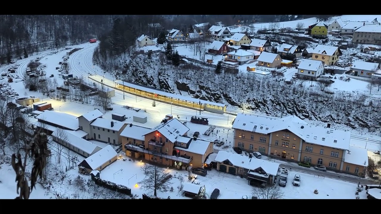 Die Erzgebirgsbahn in Wolkenstein