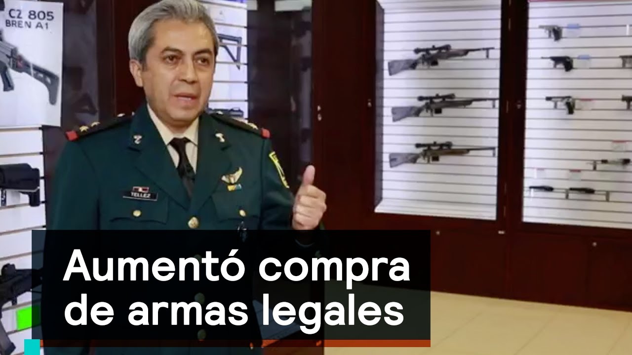 En 3 años, subió 114% la compra de armas legales en México - Despierta con Loret