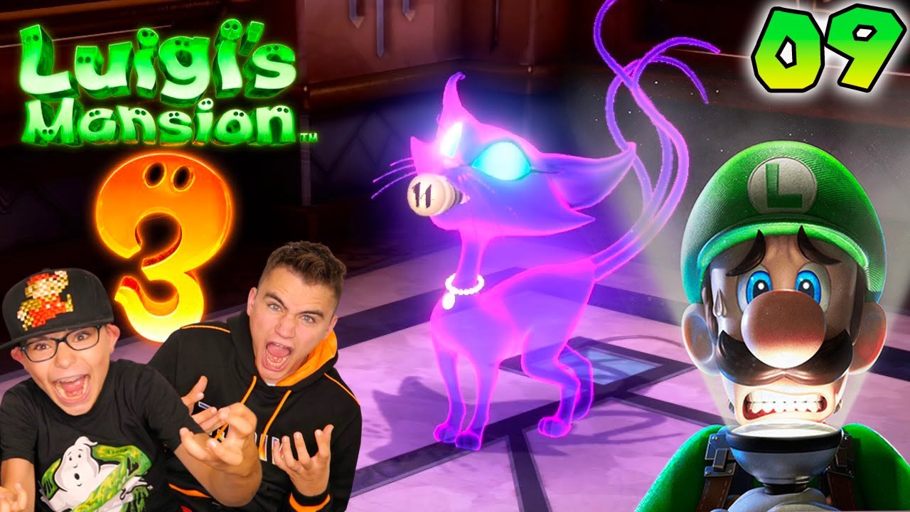 On affronte le Boss Chat Fantôme ! (il est hyper énervant !) - LUIGI'S MANSION 3 Part 9