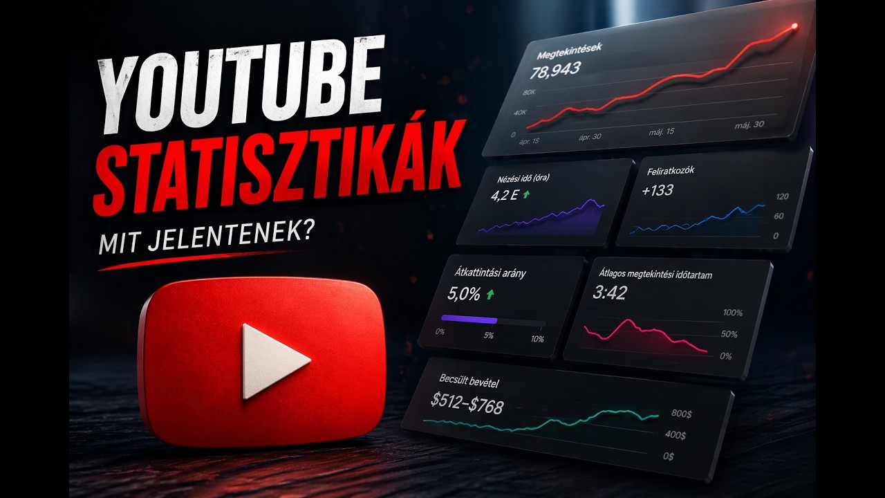 Mit látnak a tartalomkészítők? (YouTube Studio)