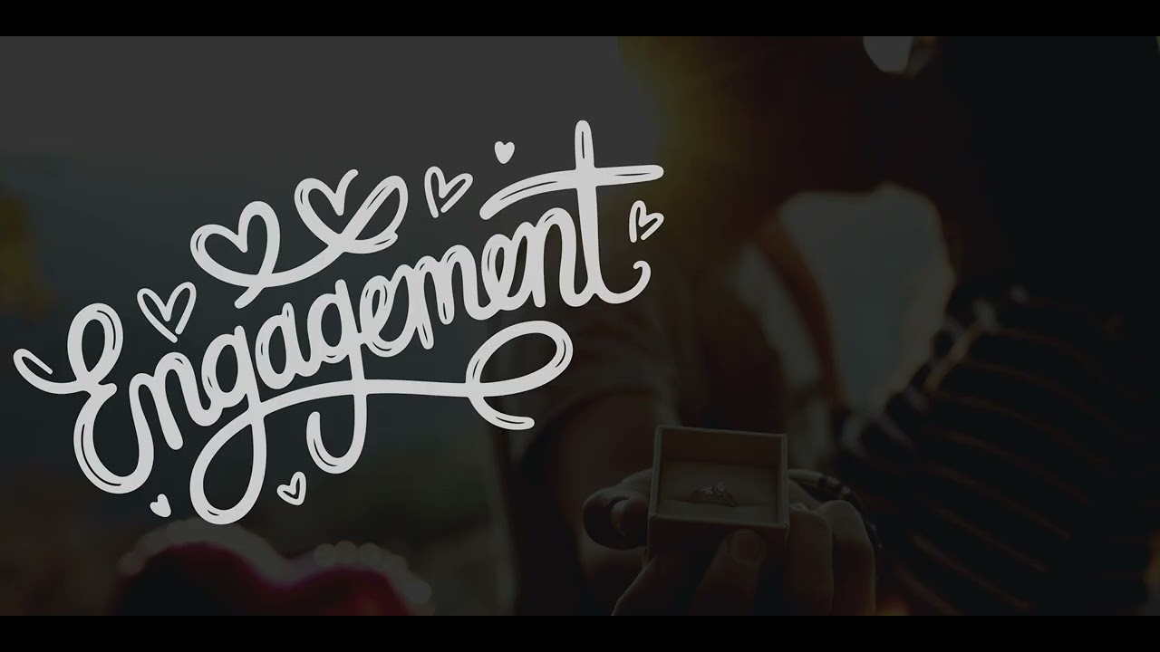 Engagement Screensaver | We're Engaged Background