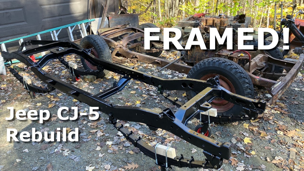 Jeep Rebuild 2: CJ-5 получает новую (старую) раму