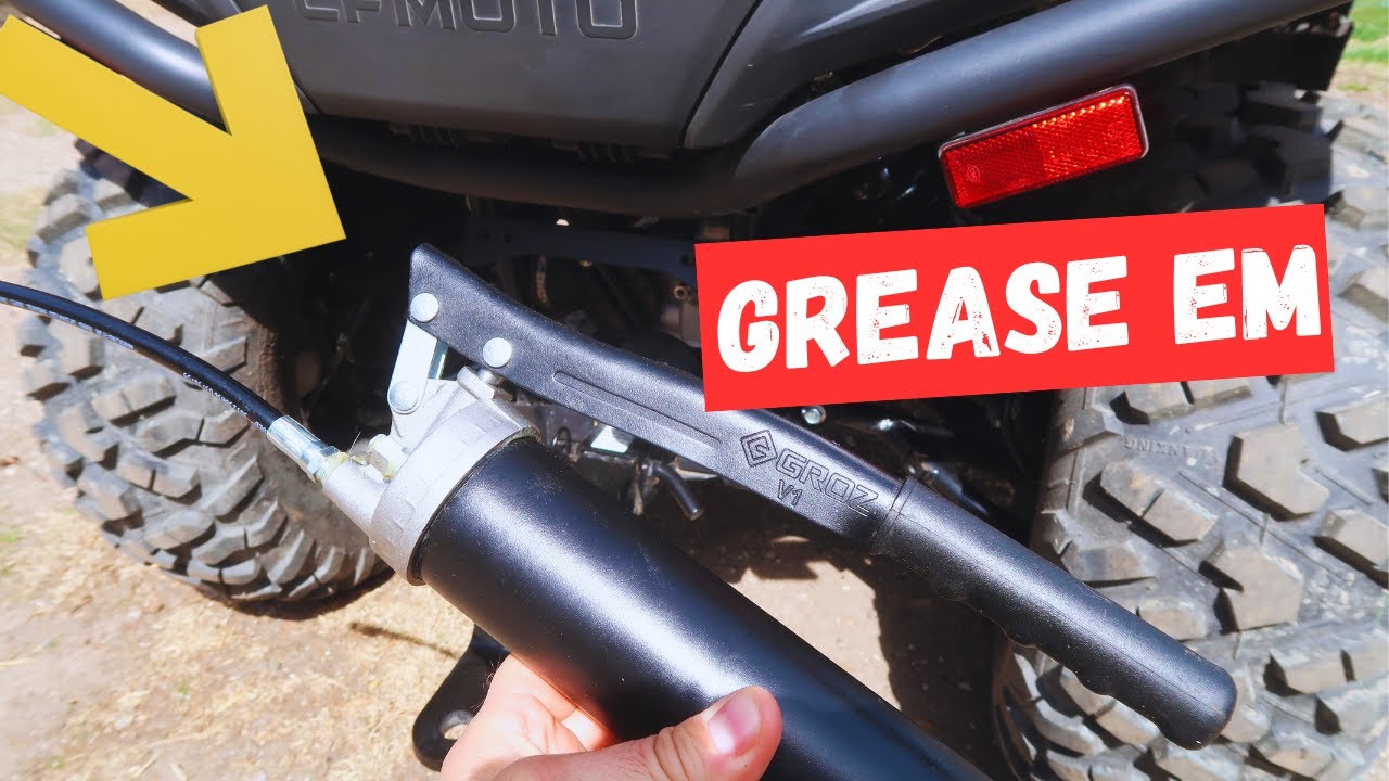 ATV Cforce 600 grease points